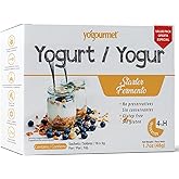 Yogourmet Yogurt Starter (16 Pack) - Make Yogurt at Home - Starter Culture - All Natural, Gluten Free, Kosher, Halal - 3 g Sachets