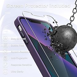 YENAPOON for iPhone 14 Case,iPhone 13 Case,Matte