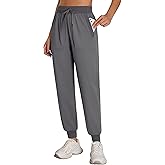 BMJL Womens Joggers High Waisted 29" Workout Track Pants with Pockets Athletic Gym Yoga Casual