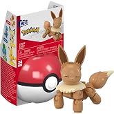 Pokemon MEGA Construx Eevee Poke Ball 24-Piece Building Set