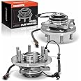 A-Premium 2 x Front Wheel Bearing and Hub Assembly with ABS & 6-Lug Compatible with Ford F-150 F150 2015 2016 2017, 4WD Only