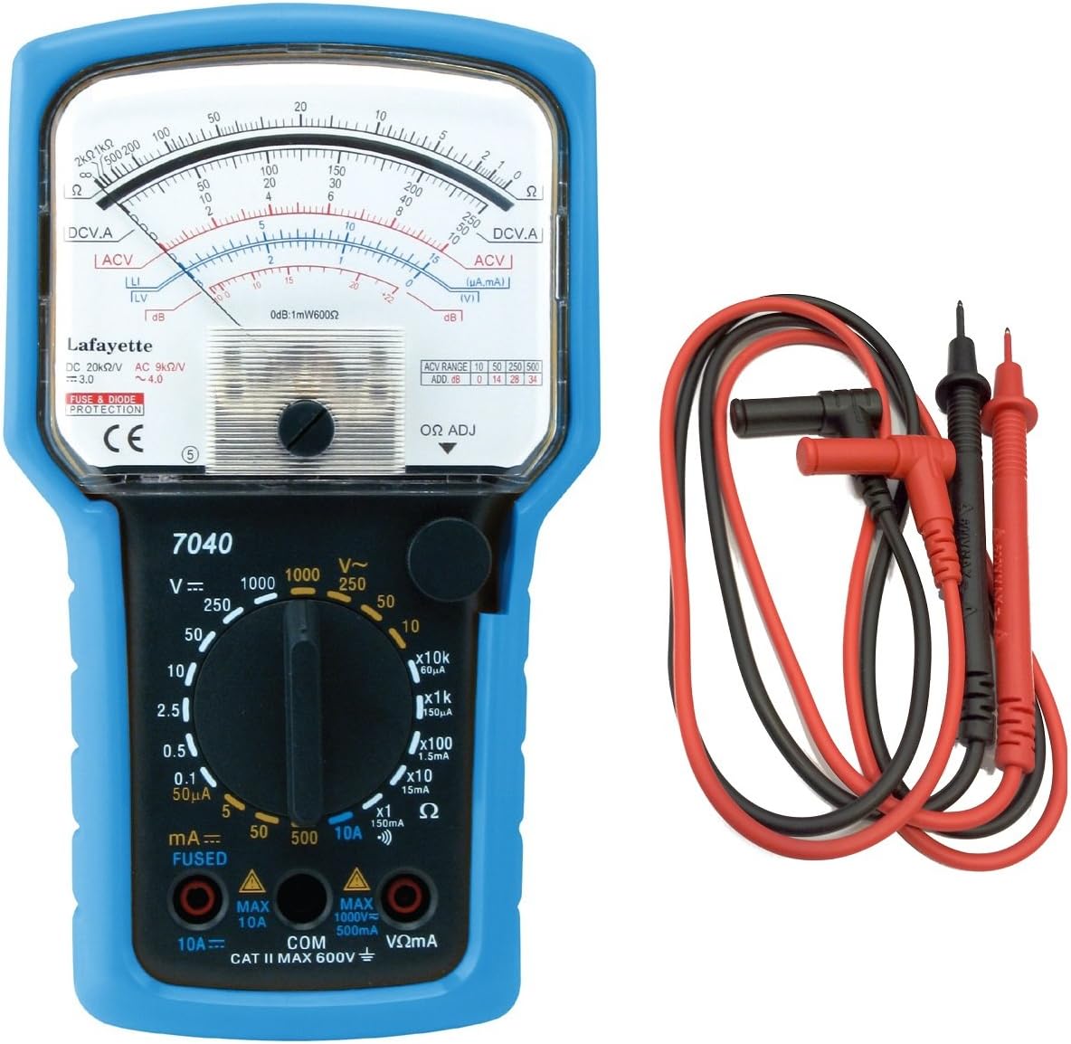 MULTIMETRO analogico multifunzione Marcucci Lafayette 7040 Amazon.it