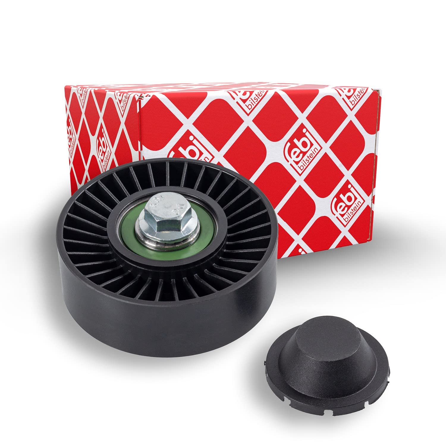 febi bilstein 30120 Idler Pulley for auxiliary belt, pack of one