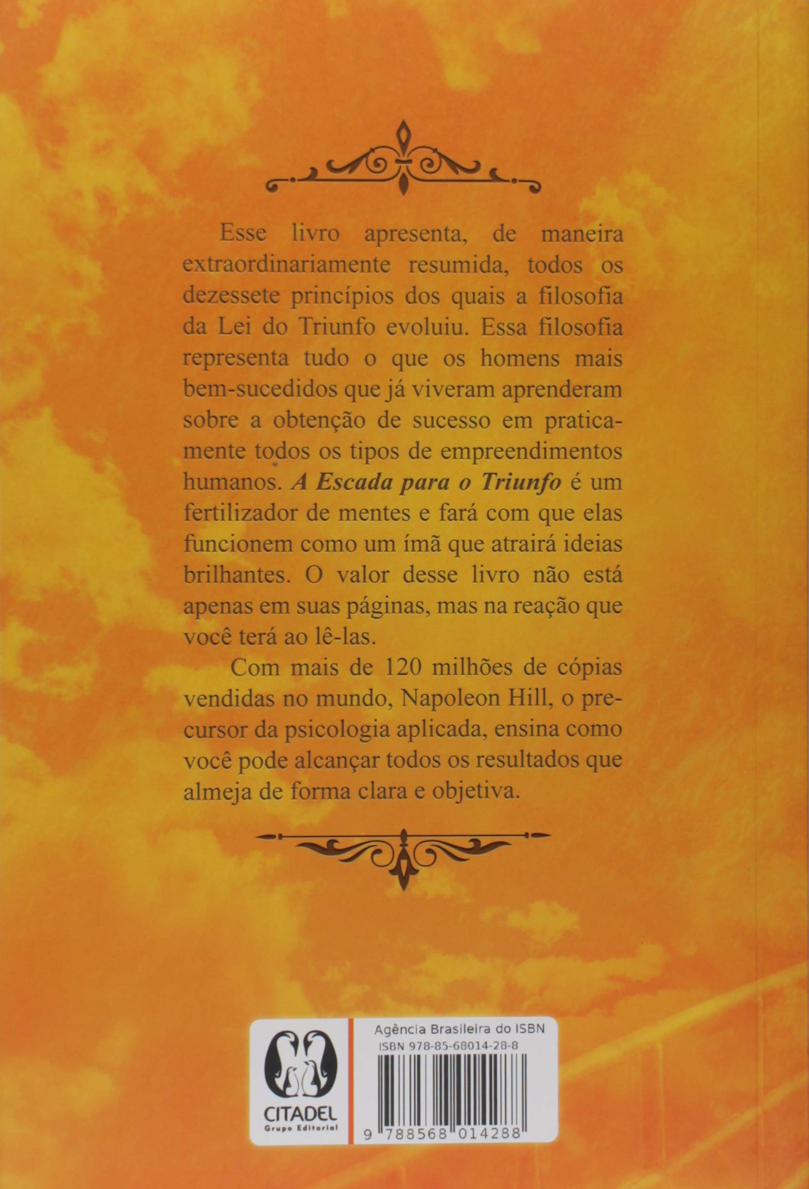 Livro 'A Escada para o Triunfo' por Napoleon Hill