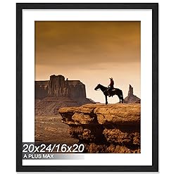 A PLUS MAX 20x24 Picture Frame, Engineered Wood