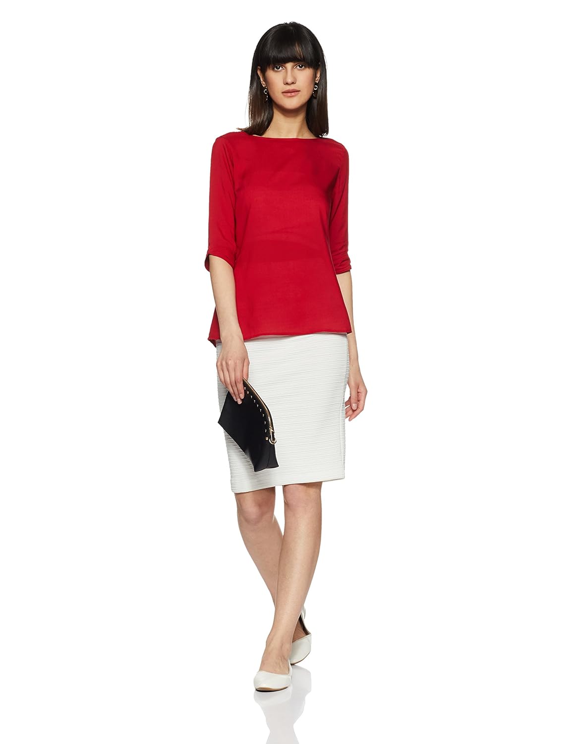 van heusen women's body blouse shirt