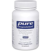 Pure Encapsulations Glucosamine Chondroitin with MSM - Supports Joint Health & Normal Cartilage Formation* - Maintains Enzyme Activity - Gluten-Free & Non-GMO - 60 Capsules