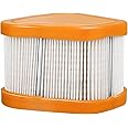 HASME Air Filter Replacements for Briggs & Stratton Replaces for 595853 597265 Fits for 115P02 115P05 123P02 123P07 123P0B 3 5/8" x 3 5/8" x 3 3/8"