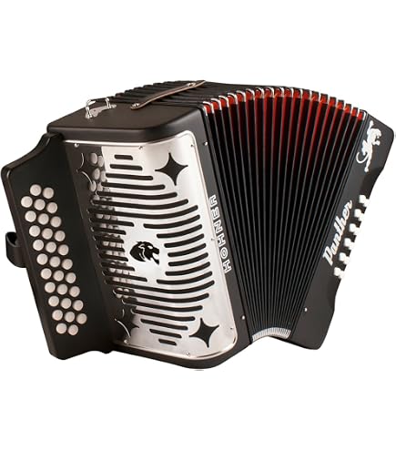 Amazon.com: Hohner Panther Diatonic Accordion - Keys G/C/F Bundle