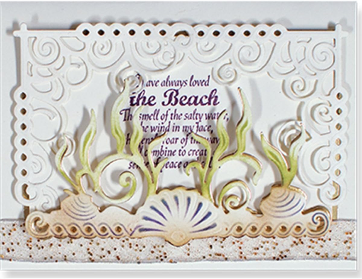 Spellbinders Shapeabilities Sea Life Accents Die, Brown, 19.6 x 12.3 x 0.2 cm - Image 4