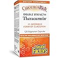 Natural Factors CurcuminRich Double Strength Theracurmin, 120 Capsules