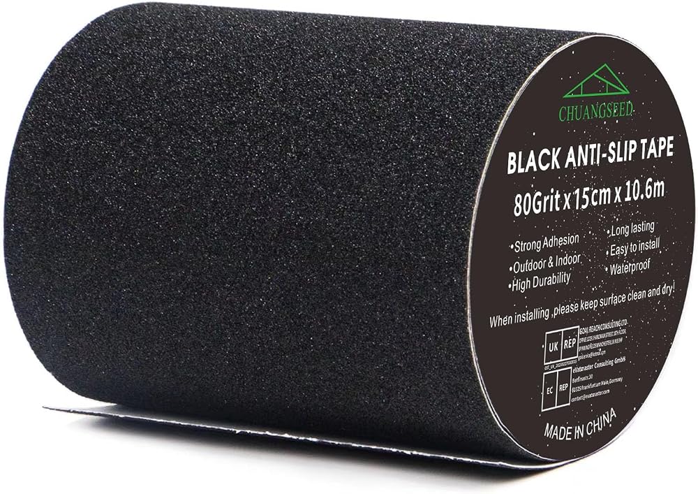 Heavy Duty Anti Slip Tape 6 x 35 Ft Black High Traction