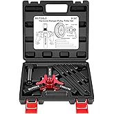 BILITOOLS Harmonic Balancer Puller Set, Adjustable 3-Jaw Puller for Removing Harmonic Damper Pulley Compatible with Chevy GM 