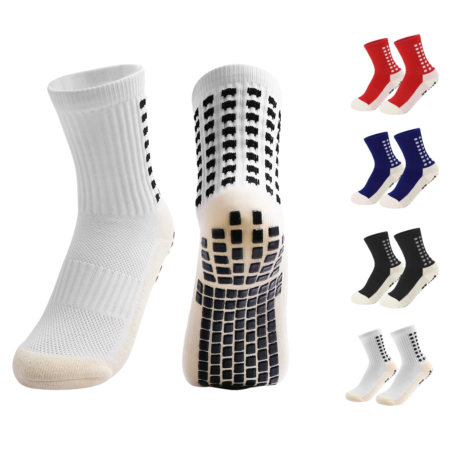 Yufree Youth Grip Soccer Socks - Boys and Girls