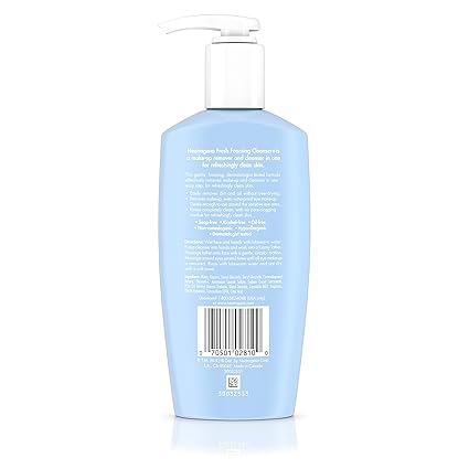 neutrogena fresh foaming facial cleanser & makeup remover