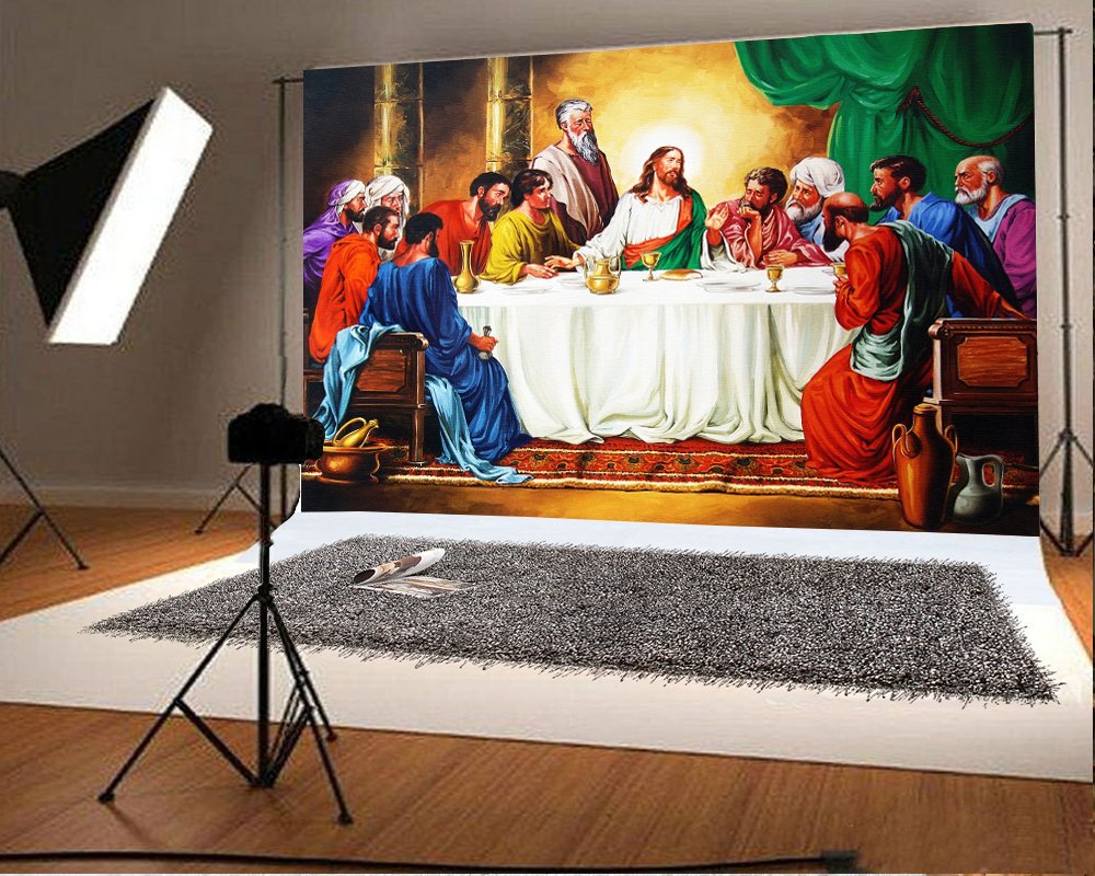 Mua Yeele 7x5ft The Last Supper Photography Backdrop Christ Jesus with ...