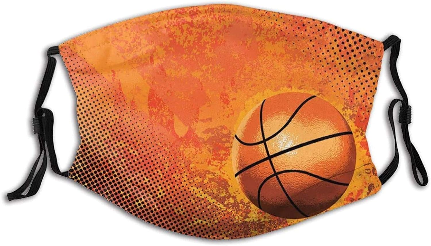 Cloth Masks for Nose and Mouth Washable Men Basketball