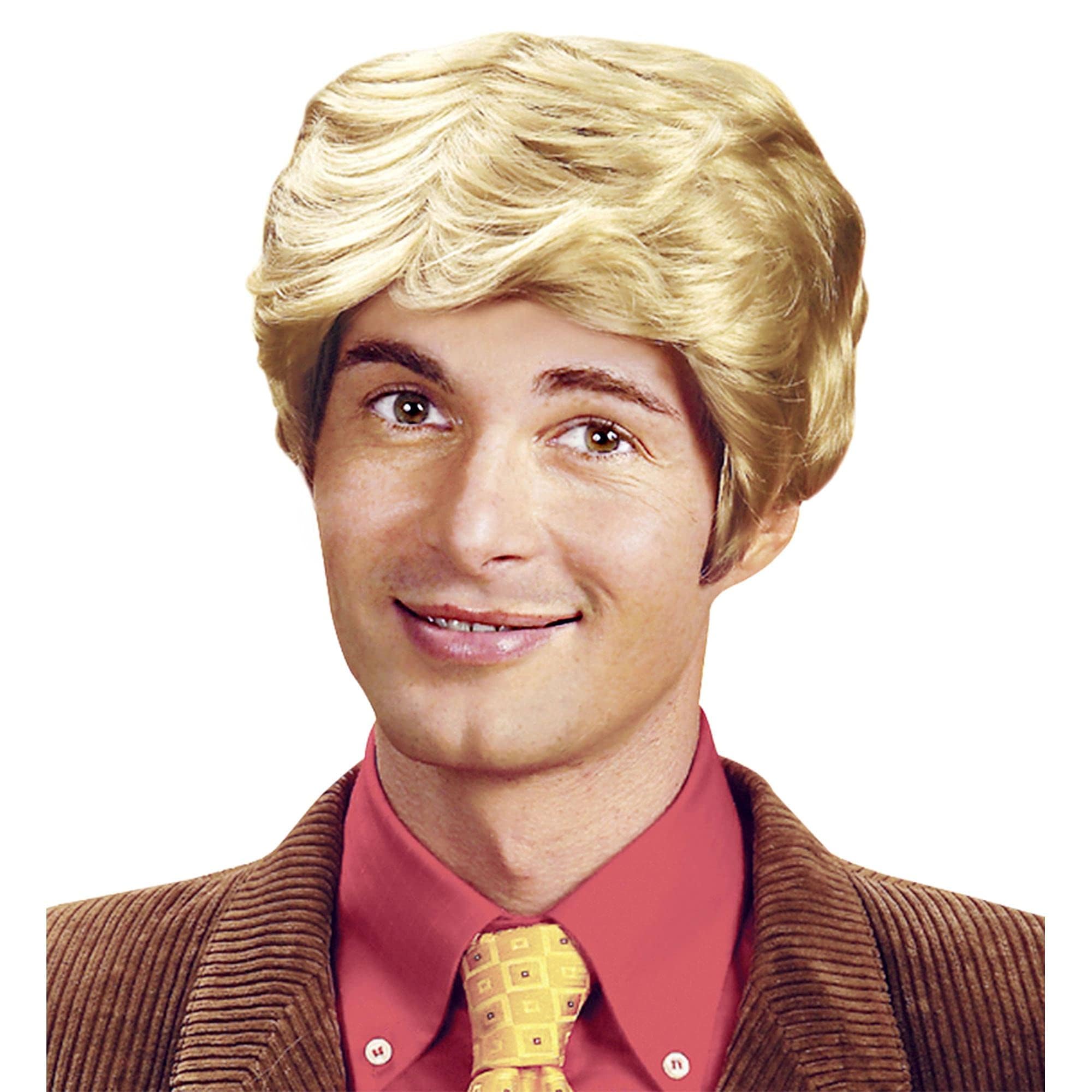 Rick Blonde Wig for Hair Accessory Fancy Dress