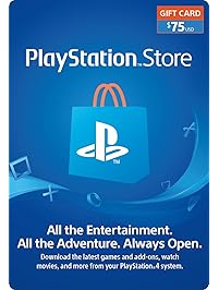 $75 PlayStation Store Gift Card - PS3/ PS4/ PS Vita [Digital Code]