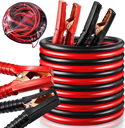 Holdfiturn 6M 3000A Booster Cables Heavy Duty Jump Start Leads