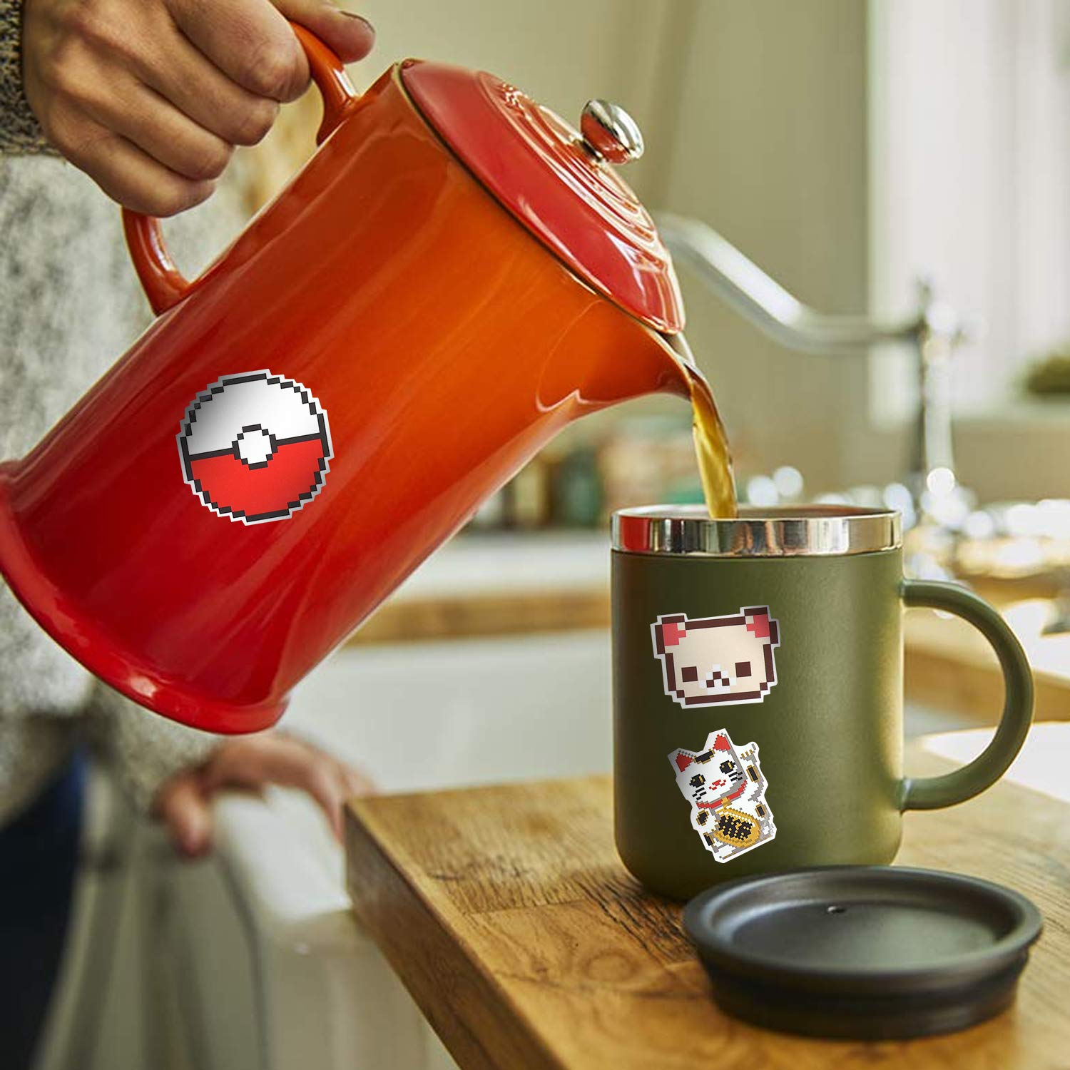 Mizzuco Vinyl Stickers Waterproof Stickers 25 Pieces for Teens Girls Laptop Bumper Helmet Ipad Car Luggage Water Bottle (XS12)