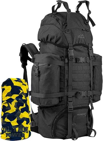 schwarzer rucksack