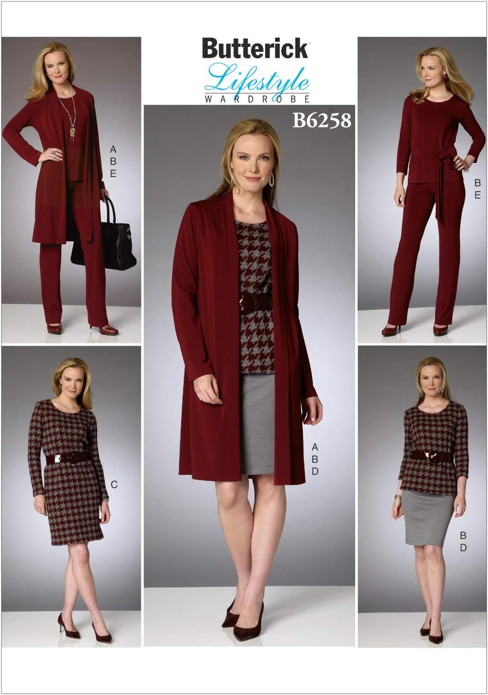 dress with cardigan and belt