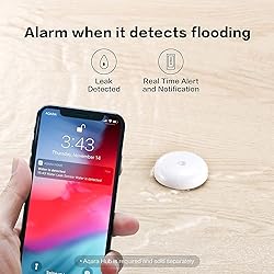 Aqara Water Leak Sensor 3 Pack, Zigbee Wireless