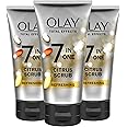 Olay Total Effects Citrus Facial Cleanser and Scrub, 5.0 Ounces (Pack of 3)