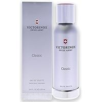 Victorinox Swiss Army Classic Cologne for Men Eau De Toilette, 3.4 ounces