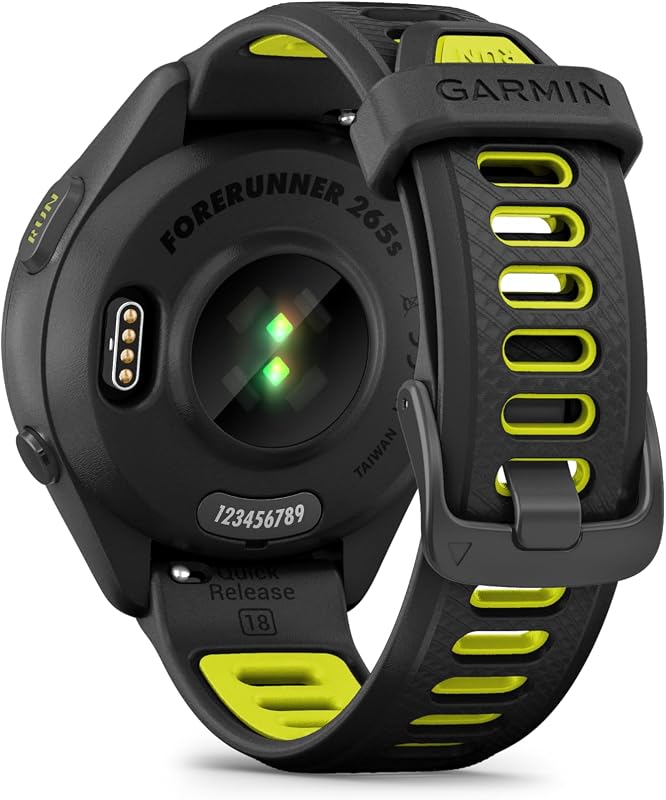 Forerunner 265S, Reloj Inteligente con GPS, Negro