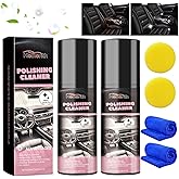2PCS Polishing Cleaner, Car Interior Cleaner Spray, Total Vehicle Interior Detailer Spray Rejuvenation, 100ml Multi-Purpose Cleaner