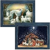 Lang, Nativity Assorted Boxed Christmas Cards by Susan Winget