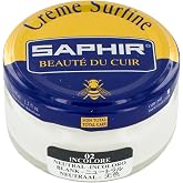 SAPHIR Creme Surfine Pommadier Shoe Polish - Beeswax Cream for Leather Products