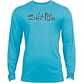 Salt Life Boys Unisex Kids Signature Icons Long Sleeve Performance Tee T-Shirt