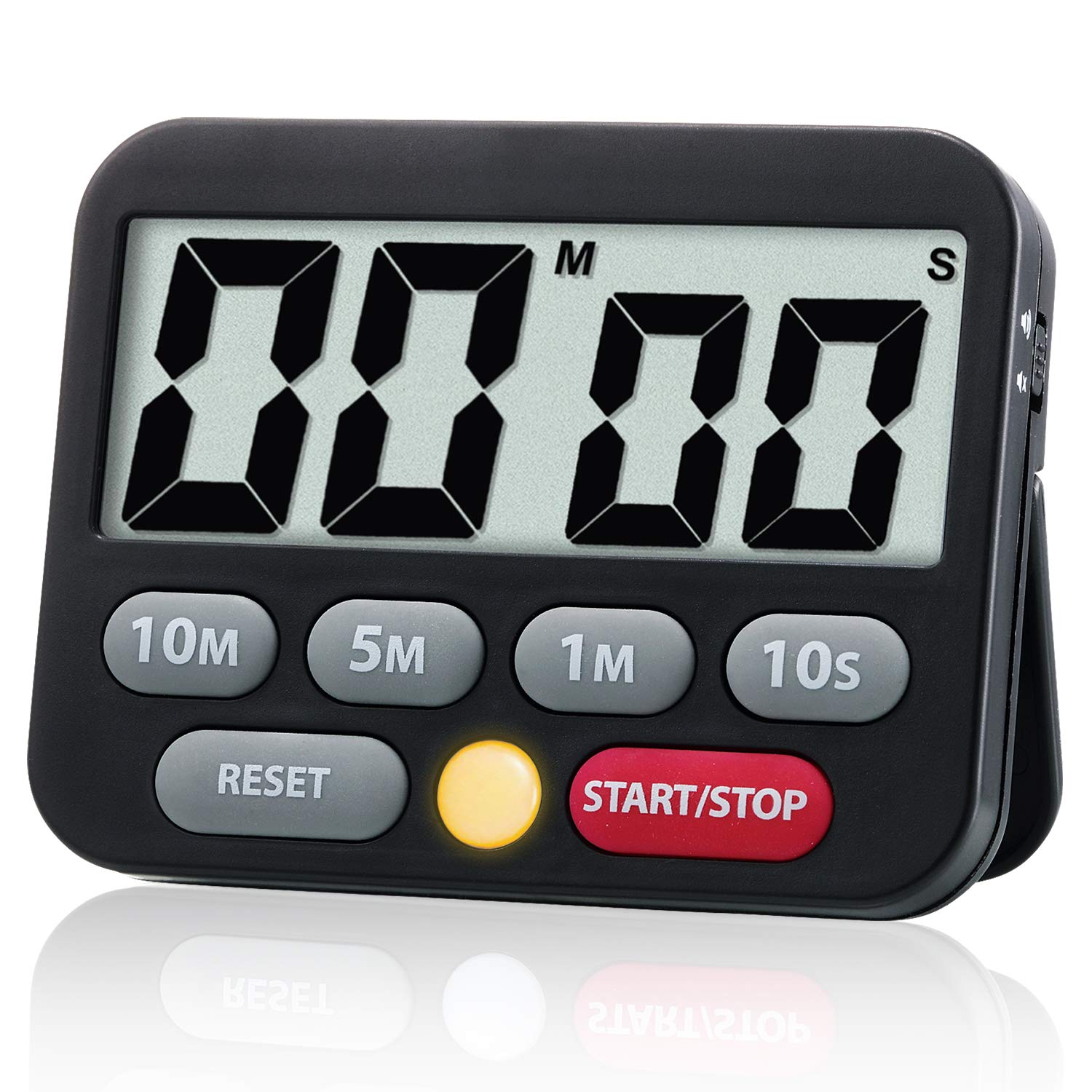 Best Black Digital Clock With Kitchen Timer