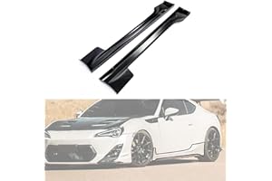 KUAFU Side Skirt Rocker Panels Guard Compatible with 2012-2021 Subaru BRZ Toyota 86 Scion FR-S Extension Replacement Spoiler 