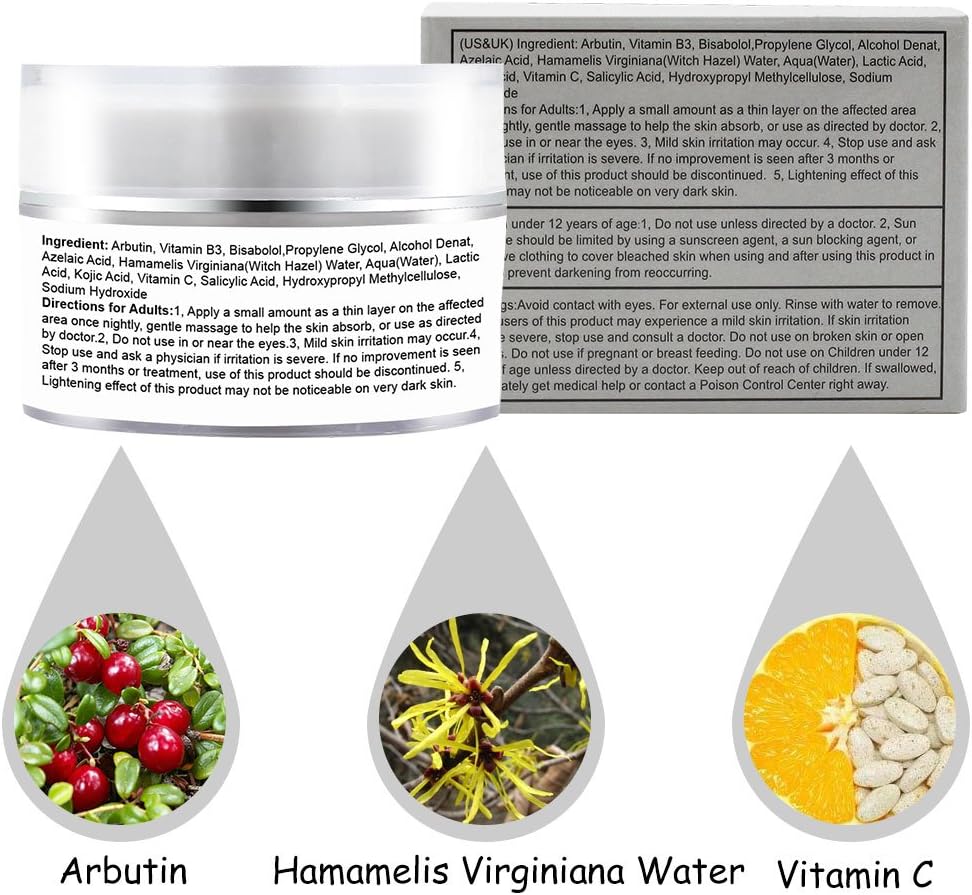 buoceans freckle brightening cream