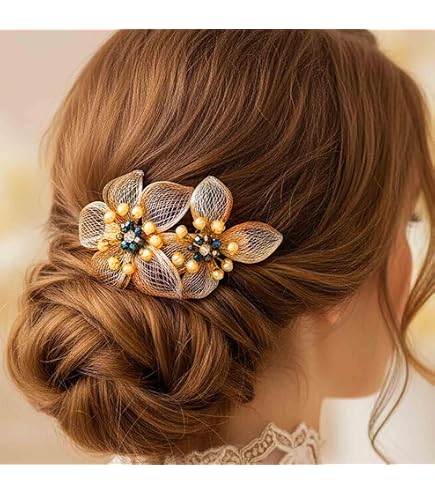 Novelty Place [Party Stars Extension de Cheveux en Fibre Optique Lumineuse LED de 14 Pouces, avec Jeu de lumières de fête en épingle à Cheveux