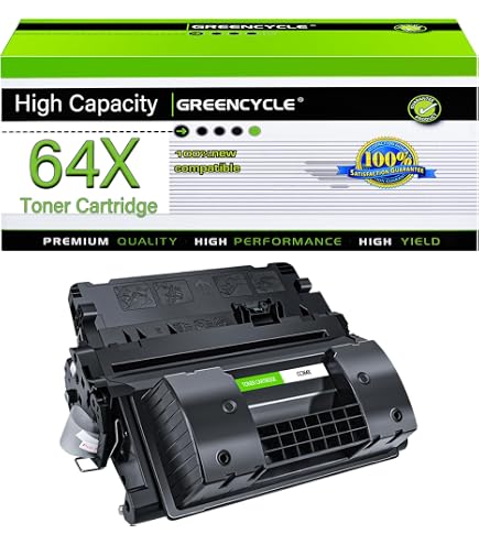 Amazon.com: HP 64A Black Toner Cartridge | Works LaserJet P4014