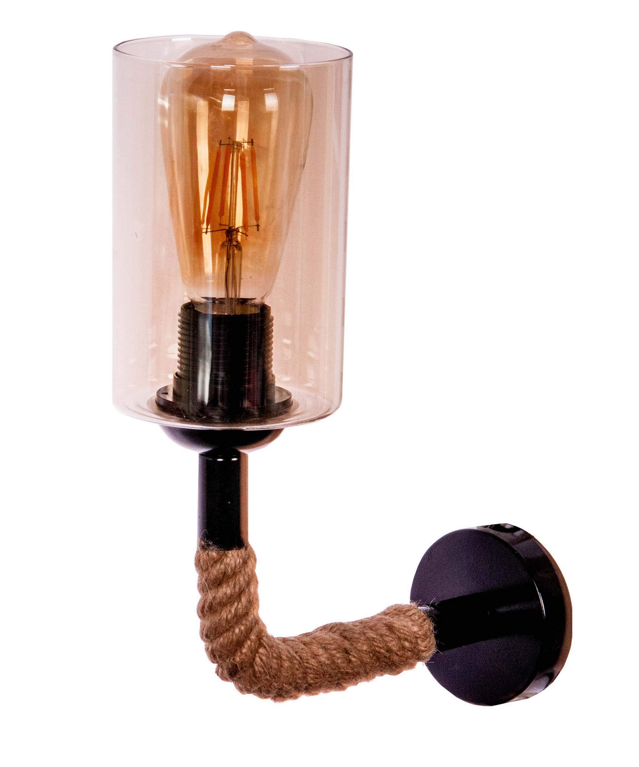 Homemania NA Nero Wall Light, Marrone