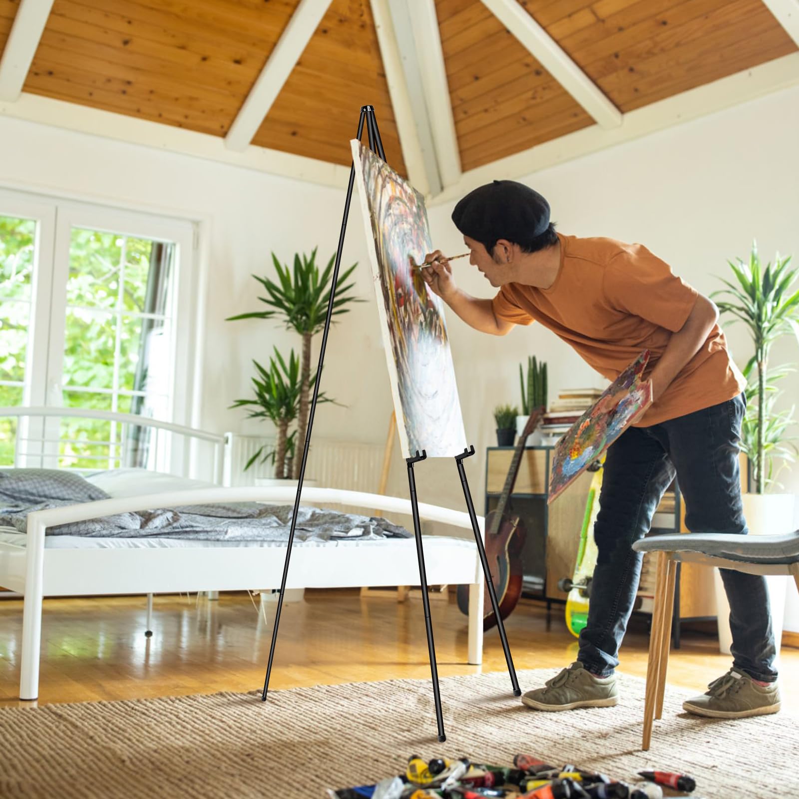 PUJIANG Easel Stand for Signs,63