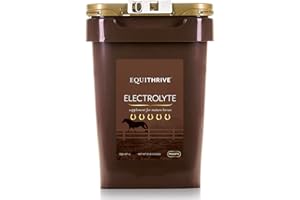 Equithrive Horse Electrolyte Pellets, Vitamins and Minerals Supplement, Equine Feed Supplies for Training and Competition, 10 lbs, 50 Day Supply