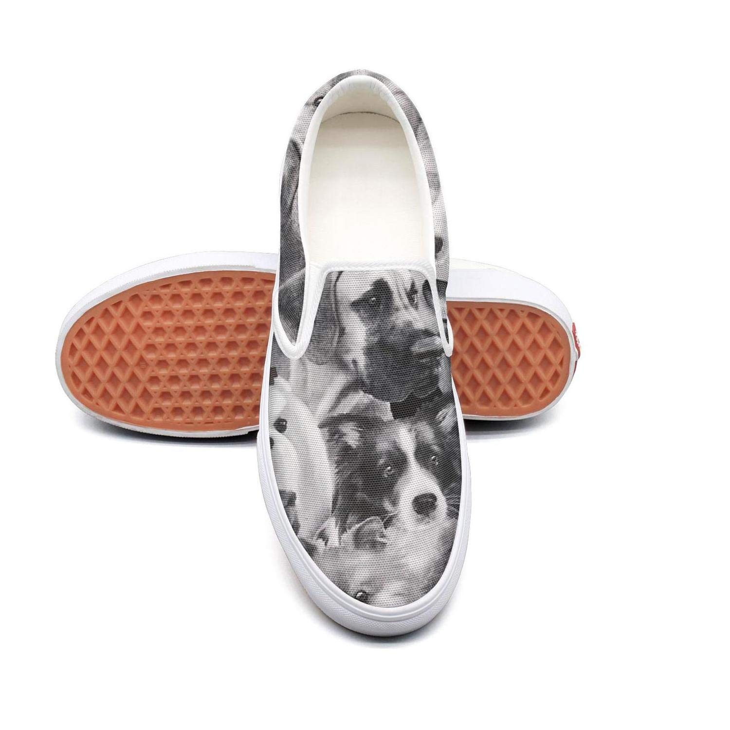 dog style Black Husky shoe Durable Original Print Fashion