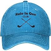 Funny Cap Holes in One Club Cap for Men Dad Hats Vintage Caps