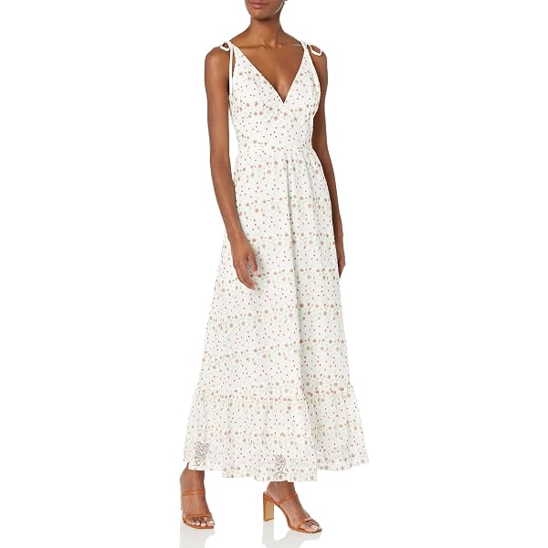Amazon.com: Dress the Population Women's Blair Poppy Field Embroidery,  Midi, Fit and Flare, V-Neck Dress, Lavender Multi, XX-Small : Clothing,  Shoes & Jewelry