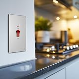 BG Electrical Large Cooker Control Switch Unit with LED Power Indicator 45A view 6