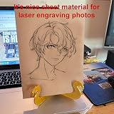 TSKDKIT A3 MDF Wood Boards 2mm 42x30cm Laser Engraving Painting DIY view 5