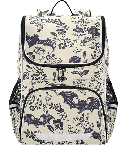 Amazon.com: OUSIKA Cool Evil Skull Print Backpack Large Travel