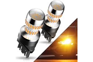 AUXITO 2025 Upgraded 3157 LED Bulbs Amber Yellow for Turn Signal Lights, 400% Brighter 3156 LED Bulbs 3157 3156 3056 4057 415